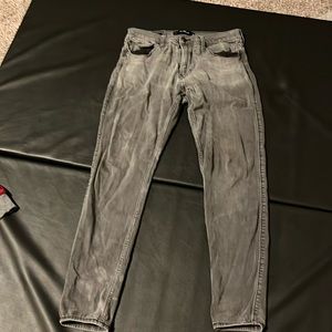 Grey holister jeans